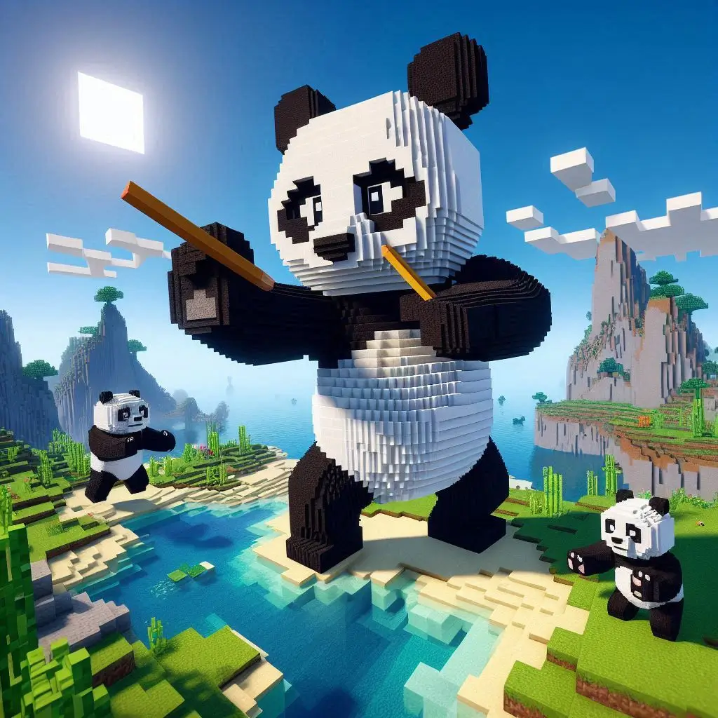 Minecraft Kung Fu Panda Texture Pack