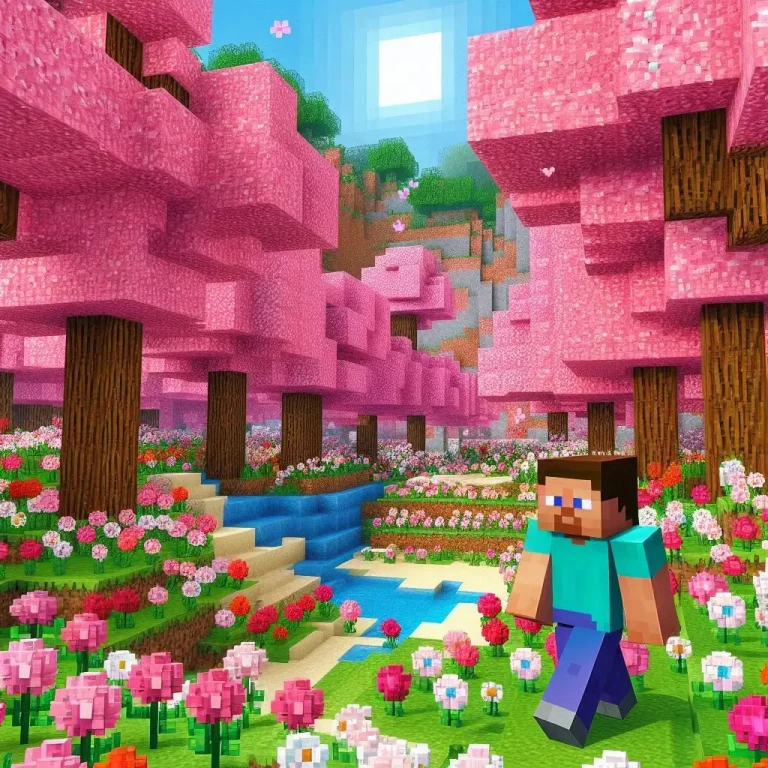 Minecraft Cherry Grove Seeds