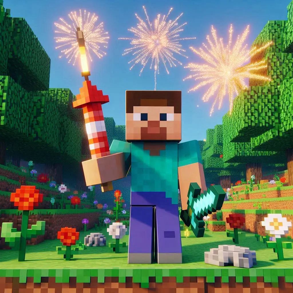 How to Make Fireworks in Minecraft