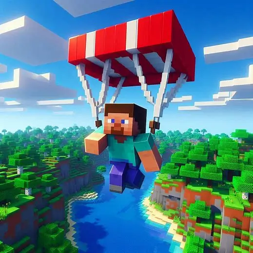 Minecraft Parachute Mod