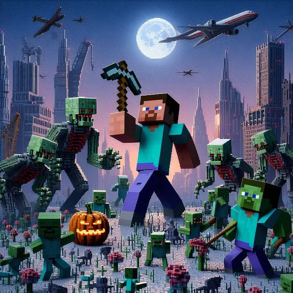 Minecraft Zixel Zombie Mod