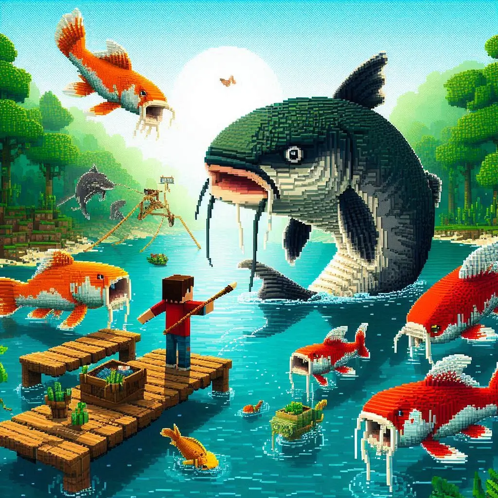 Minecraft River Monsters Mod