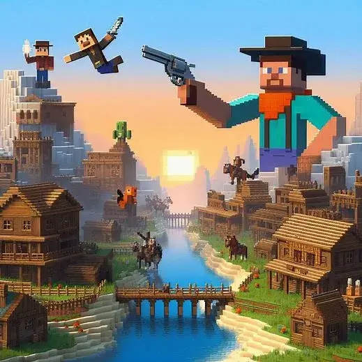 Minecraft Wild West Map