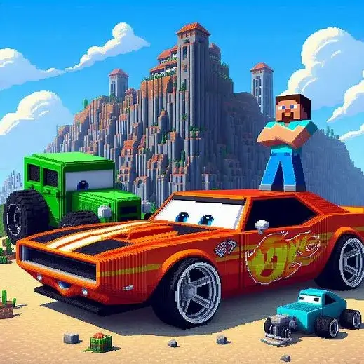 Minecraft Hot Wheels Mod