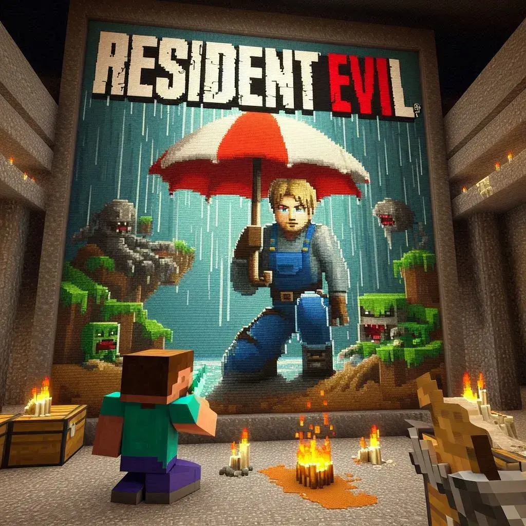 Minecraft Resident Evil Mod