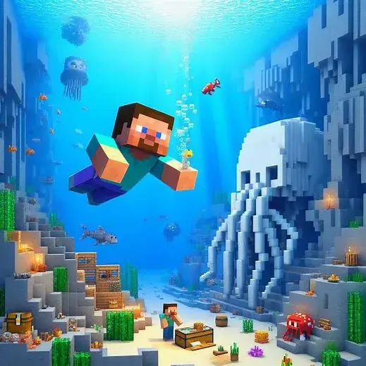 Minecraft Mermaid Tail Mod